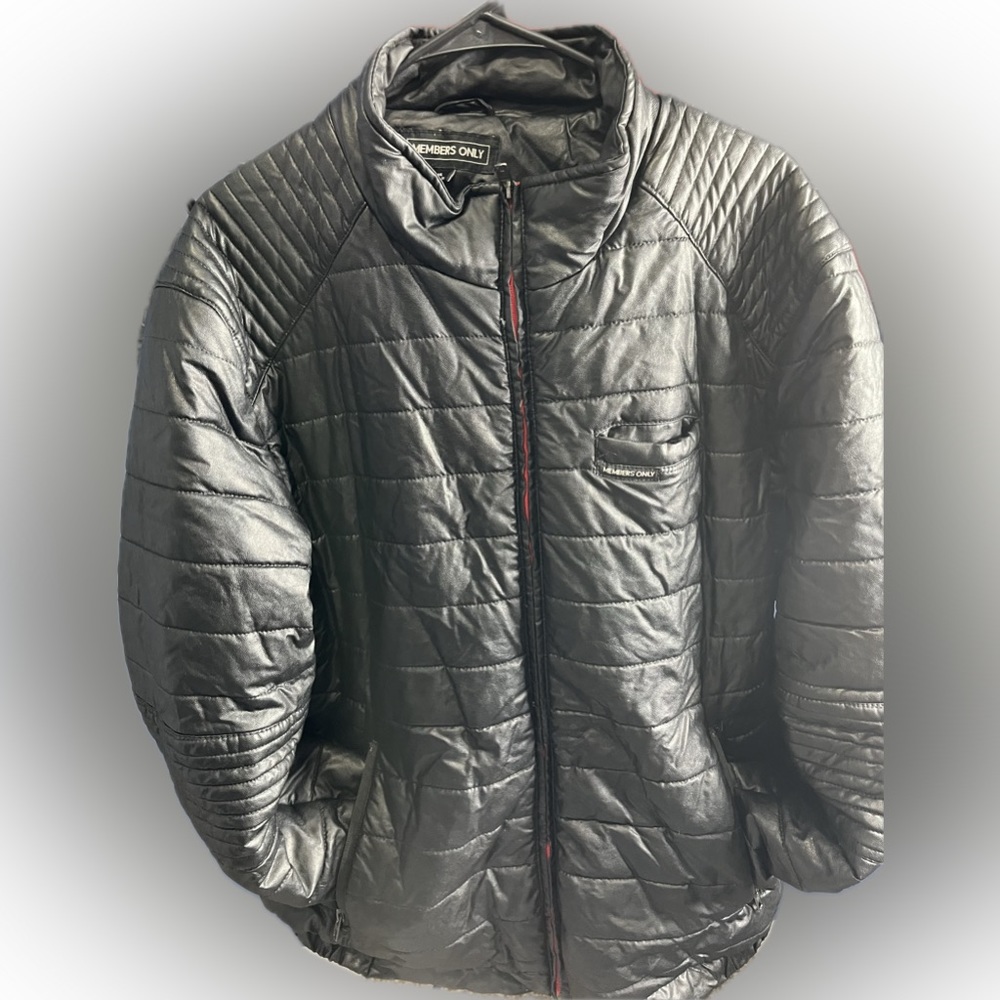 Retro members only coat